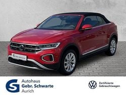 Rot Gebraucht 2024 VW T-Roc Cabriolet Style Cabrio | 23.790 € (Superpreis)