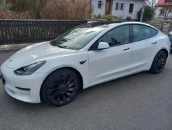 Weiß Gebraucht 2021 Tesla Model 3 Performance Limousine | 23.990 € (Guter Preis)
