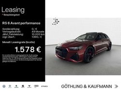 Grenadinerot metallic Neu 2025 Audi RS6 Performance Kombi | 146.990 € (Superpreis)