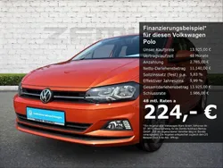 Orange Gebraucht 2019 VW Polo Comfortline Kleinwagen | 13.925 € (Fairer Preis)