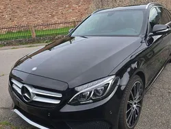 Schwarz Gebraucht 2015 Mercedes C250 AMG line Kombi | 19.500 € (Guter Preis)