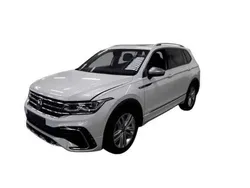 Weiss Gebraucht 2024 VW Tiguan Allspace R-line SUV | 45.950 € (Etwas zu teuer)