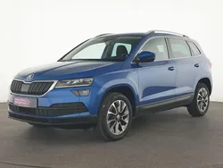 Blau Gebraucht 2021 Skoda Karoq Clever SUV | 24.195 € (Guter Preis)