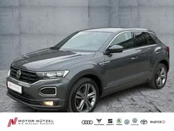Grau Gebraucht 2021 VW T-Roc R-line SUV | 19.920 €