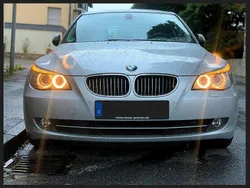 Silber Gebraucht 2007 BMW 525 Sport Line Limousine | 7.990 € (Etwas zu teuer)