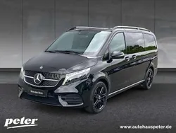 Obsidianschwarz metallic Gebraucht 2024 Mercedes V300 AMG Van / Kleinbus | 68.880 € (Guter Preis)
