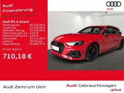 Progressivrot metallic Gebraucht 2024 Audi RS4 Ambiente Kombi | 84.330 € (Etwas zu teuer)