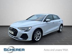 Gletscherweiß metallic (metallic) Gebraucht 2025 Audi A3 Ambiente Limousine | 33.800 € (Fairer Preis)
