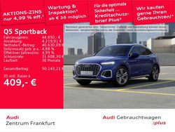 Ultrablau metallic Gebraucht 2022 Audi Q5 S-Line SUV | 44.850 € (Etwas zu teuer)