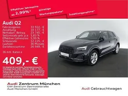 Manhattangrau metallic Gebraucht 2023 Audi Q2 Advanced Plus SUV | 33.922 € (Fairer Preis)