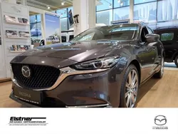 Grau Gebraucht 2023 Mazda 6 Exclusive-Line Kombi | 35.488 € (Etwas zu teuer)