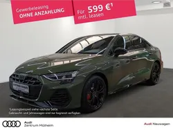 Distriktgrün metallic Gebraucht 2024 Audi S3 Advanced Limousine | 52.950 € (Teuer)