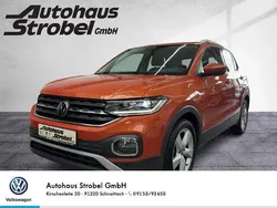 Energetic orange metallic Gebraucht 2021 VW T-Cross Style SUV | 24.990 € (Fairer Preis)