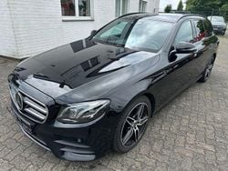 Schwarz Gebraucht 2018 Mercedes E220 AMG line Limousine | 23.450 € (Guter Preis)