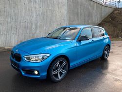 Seaside blue Gebraucht 2019 BMW 116 Sport Line Kleinwagen | 11.800 € (Guter Preis)