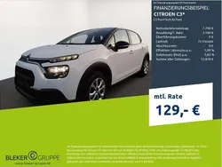 Weiß Gebraucht 2022 Citroën C3 Feel Kleinwagen | 11.380 € (Guter Preis)