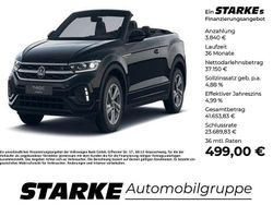 Deep black perleffekt Neu 2025 VW T-Roc Cabriolet R-line Cabrio | 40.990 € (Guter Preis)