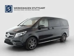 Obsidianschwarz Gebraucht 2023 Mercedes V300 Avantgarde Van / Kleinbus | 82.092 €