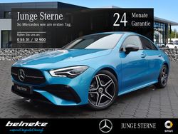 Blau Gebraucht 2023 Mercedes CLA180 AMG Limousine | 33.950 € (Etwas zu teuer)