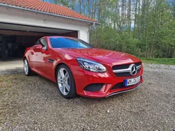 Rot Gebraucht 2016 Mercedes SLC180 Cabrio | 28.999 € (Teuer)