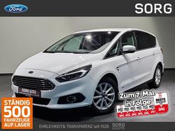 Weiß, frozen white Gebraucht 2017 Ford S-MAX Titanium Van / Kleinbus | 16.890 € (Fairer Preis)