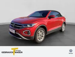 Kings red metallic Gebraucht 2024 VW T-Roc Cabriolet Style Cabrio | 24.970 € (Superpreis)