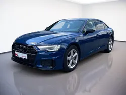 Ascariblau Gebraucht 2024 Audi A6 S-Line Limousine | 53.635 €