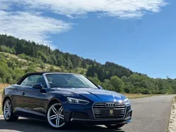 Blau Gebraucht 2018 Audi A5 Cabriolet Design Cabrio | 27.999 € (Etwas zu teuer)