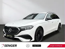 Weiß Gebraucht 2024 Mercedes E300 AMG Kombi | 59.879 € (Etwas zu teuer)