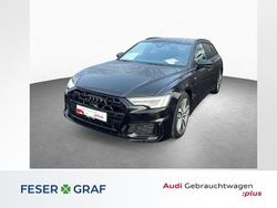 Mythosschwarz metallic Gebraucht 2025 Audi A6 S-Line Kombi | 49.890 € (Superpreis)