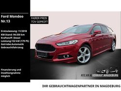 Rot Gebraucht 2018 Ford Mondeo ST-Line Limousine | 17.290 € (Fairer Preis)