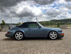 Blau Gebraucht 1991 Porsche 911 Carrera 4 Cabriolet Cabrio | 62.000 €
