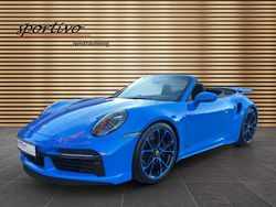 Blau Gebraucht 2022 Porsche 911 Turbo Cabriolet Cabrio | 199.900 € (Fairer Preis)