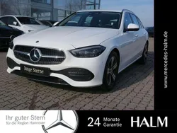 Weiß Gebraucht 2023 Mercedes C180 Advanced Kombi | 35.700 € (Fairer Preis)
