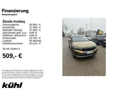 Goldbronze metallic Gebraucht 2024 Skoda Kodiaq Selection SUV | 49.690 € (Fairer Preis)