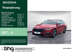 Rot Gebraucht 2021 Skoda Octavia RS Kombi | 29.430 € (Fairer Preis)