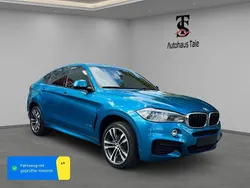 Long beach blue metallic (metallic) Gebraucht 2018 BMW X6 M Sport SUV | 29.990 € (Superpreis)