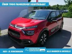 Rot / dach schwarz Gebraucht 2022 Citroën C3 PureTech Kleinwagen | 15.490 € (Fairer Preis)