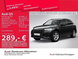 Mythosschwarz metallic Gebraucht 2023 Audi Q5 S-Line SUV | 42.889 € (Guter Preis)