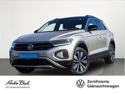 Silber (ivory silver metallic/schwarz) Gebraucht 2024 VW T-Roc Move SUV | 29.680 € (Fairer Preis)