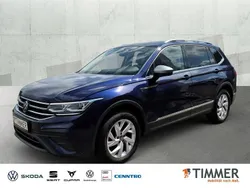 Atlantic blue metallic Gebraucht 2022 VW Tiguan Allspace Life SUV | 29.880 € (Guter Preis)