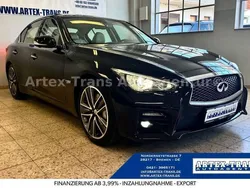 Schwarzviolett metallic Gebraucht 2017 Infiniti Q50 Sport Tech Limousine | 19.990 € (Fairer Preis)
