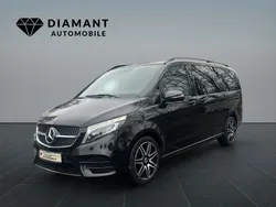 Schwarz Gebraucht 2022 Mercedes V250 AMG Van / Kleinbus | 49.990 € (Fairer Preis)