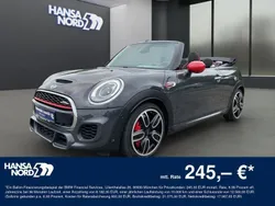 Grau / thunder grey (metallic) Gebraucht 2017 Mini John Cooper Works Cabriolet Cabrio | 25.350 € (Fairer Preis)