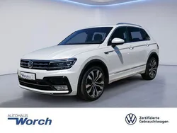Oryxweiß perlmutteffekt Gebraucht 2017 VW Tiguan Highline SUV | 27.949 € (Guter Preis)