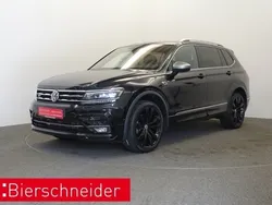 Schwarz Gebraucht 2021 VW Tiguan Allspace R-line SUV | 39.950 € (Fairer Preis)