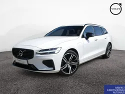 Weiss Gebraucht 2021 Volvo V60 R-Design Kombi | 34.930 € (Fairer Preis)
