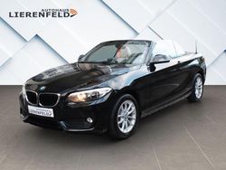 Schwarz Gebraucht 2015 BMW 218 Advantage Cabrio | 12.490 € (Fairer Preis)