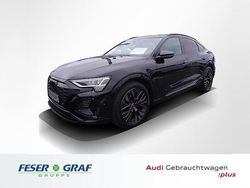 Mythosschwarz metallic Gebraucht 2024 Audi Q8 Sportback e-tron S-Line SUV | 69.880 € (Teuer)