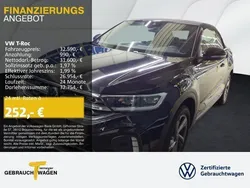 Deep black perleffekt Gebraucht 2024 VW T-Roc Cabriolet R-line Cabrio | 32.590 € (Guter Preis)